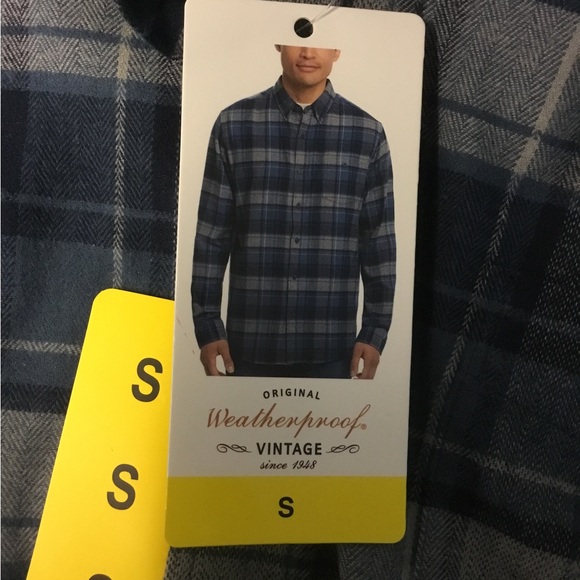 Weatherproof Men’s Flannel Shirt - Size Small- NWT - Picture 4 of 5